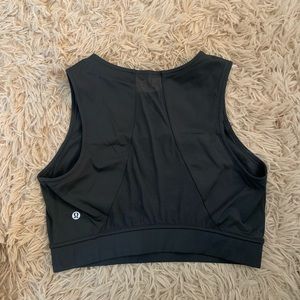 Lululemon Cropped Mesh Top